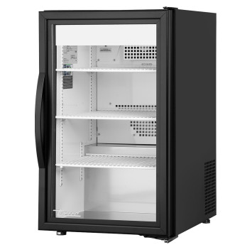 VITRINE POSITIVE 1 PORTE BATTANTE DE COMPTOIR - GDM-06-34-HC~TSL01