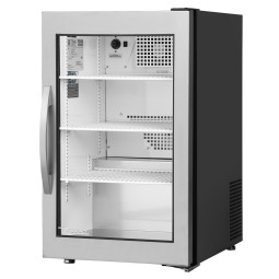 VITRINE POSITIVE 1 PORTE BATTANTE DE COMPTOIR - GDM-06-34-HC~FGD01