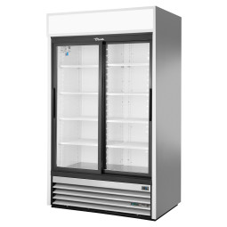 VITRINE POSITIVE 2 PORTES COULISSANTES - GDM-41-HC-LD