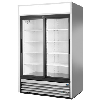 VITRINE POSITIVE 2 PORTES COULISSANTES - GDM-47-HC-LD