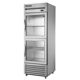 ARMOIRE POSITIVE 2 PORTES BATTANTES VITREES - T-23G-2-HC~FGD01 - TRUE