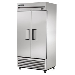 ARMOIRE POSITIVE 2 PORTES BATTANTES PLEINES - T-35-HC - TRUE