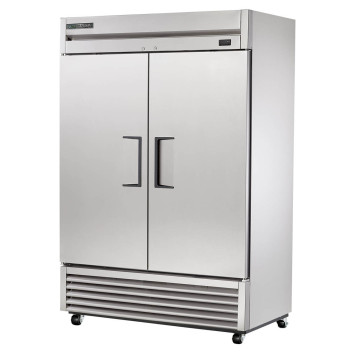 ARMOIRE NEGATIVE 1 PORTES BATTANTES PLEINES - T-49F-HC - TRUE