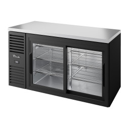 VITRINE DE BAR POSITIVE 2 PORTES COULISSANTES VITRÉES - TBR60-RISZ1-L-B-11-2 – TRUE