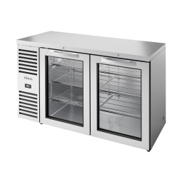 VITRINE DE BAR POSITIVE 2 PORTES BATTANTES VITRÉES - TBR60-RISZ1-L-S-GG-2 – TRUE
