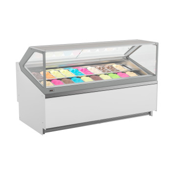 VITRINE À GLACES GELATO 1900 VITRE DROITE