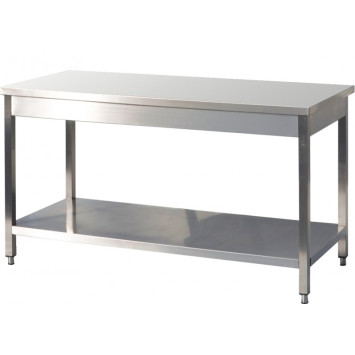 Table inox centrale C-127