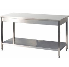 Table inox centrale C-127