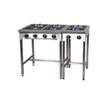 Plaques de cuisson inox traiteur 4 feux