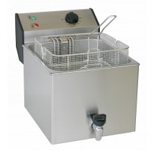 Friteuse électrique 2 x 6 Litres 2 x 4,5 kW