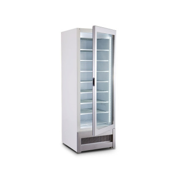Armoire négative 1 porte vitrée