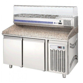 PIZZA CHEF - 2 portes avec vitrinette