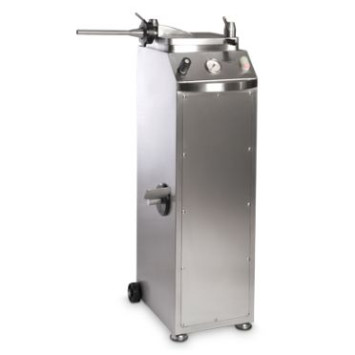 Poussoir à viande hydraulique 25 L sur socle