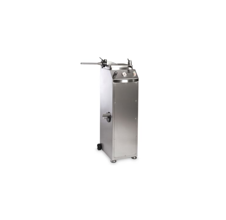 Poussoir à viande hydraulique 25 L sur socle Poussoir à viande hydraulique 25 L sur socle