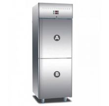 Armoire inox bi température - Partie basse et haute